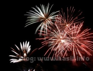 Fireworks Photo taken in Slowest Shutter Speed